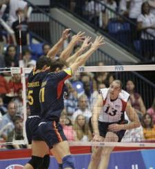 Volleyball Blocking Drills - Line Block