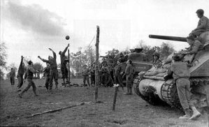 Volleyball History - 1944 US Soldiers in World War 2