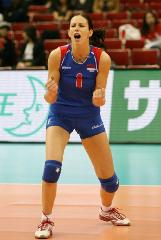 Who are some famous female vollyball players?