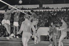 history-of-volleyball 1956 Paris world championship indoor