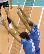 volleyball blocking skills - penetration technique